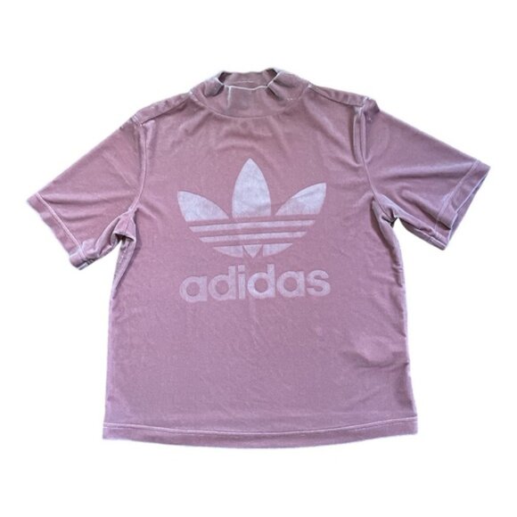Adidas velvet material top size Large - Picture 5 of 11